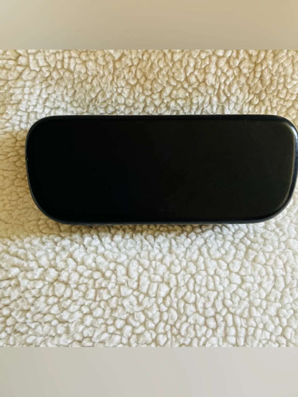 Coach and Ray-Ban Black Eye Glass Cases with Embossed Logos- Lot of 2